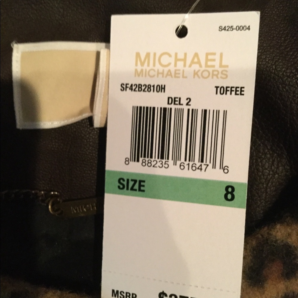 NWT MICHAEL KORS COAT IN LEOPARD PRINT - Picture 6 of 9